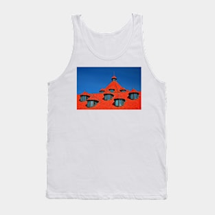 Red Roof Blue Sky Tank Top